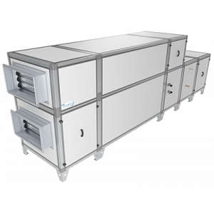 Приточно-вытяжная установка Breezart 10000 Aqua RP F PB (без стоимости смесит. узла)